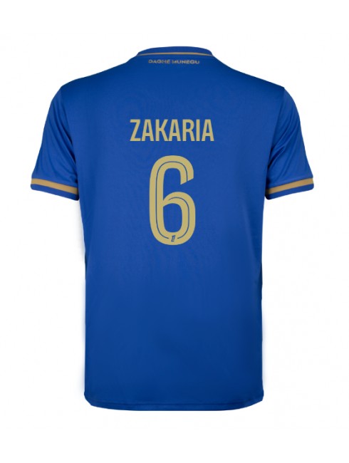 Muži Futbalové oblečenie AS Monaco Denis Zakaria #6 2025-26 Krátky Rukáv - Preč Muži Futbalové oblečenie AS Monaco Denis Zakaria #6 2025-26 Krátky Rukáv - Preč